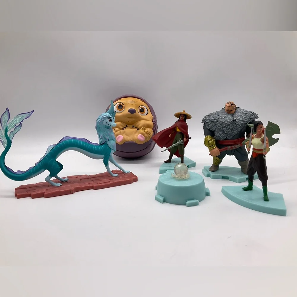 DISNEYS RAYA‎ AND THE LAST DRAGON FIGURINES